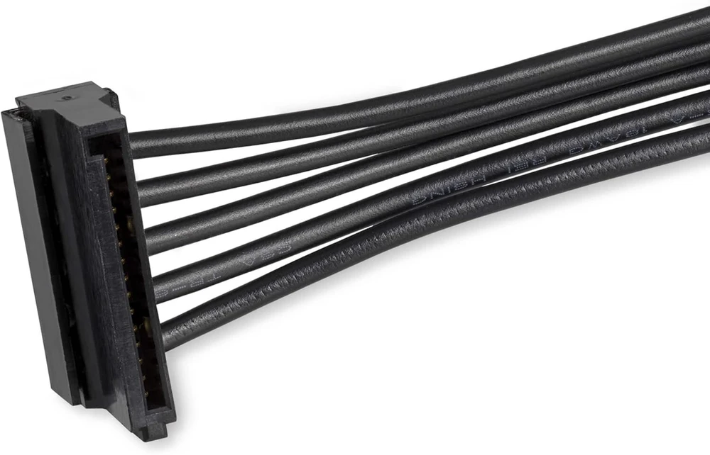 Startech B5196 4x Sata maitinimo skirstytuvo adapterio kabelis, juodas