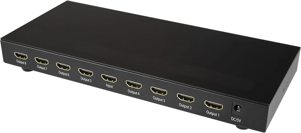 Startech.com 8 prievadų 4k 60hz Hdmi skirstytuvas - Hdr palaikymas - 7.1 erdvinio garso sistema - Hdmi skirstytuvas