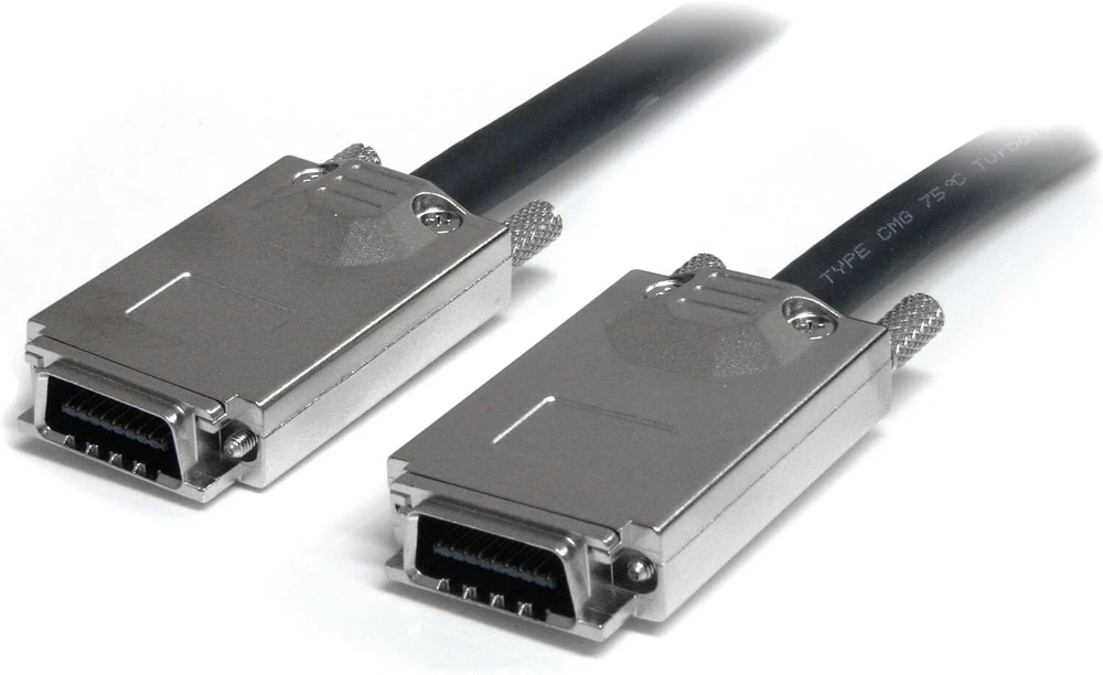 Startech.com Infiniband 2m Sff-8470 Scsi Sas į Sff8470 Serial Attached Scsi Sas kabelis