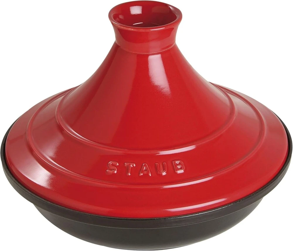 Staub – 327 – Tajine ketaus puodas vyšninės spalvos