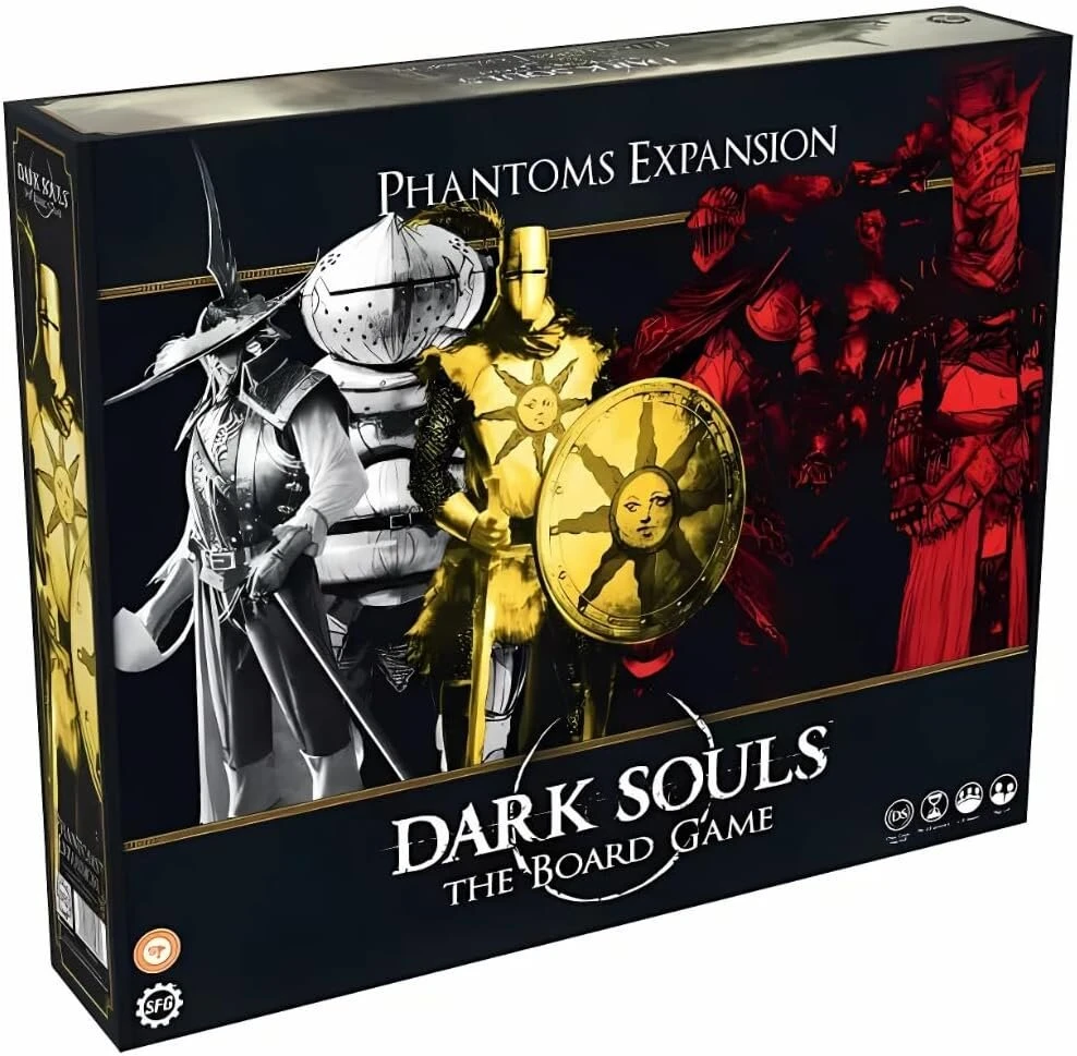 Steamforged Games Dark Souls: stalo žaidimas | Phantoms Expansion | skirtas 1–3 žaidėjams nuo 14 metų | žaidimas anglų kalba