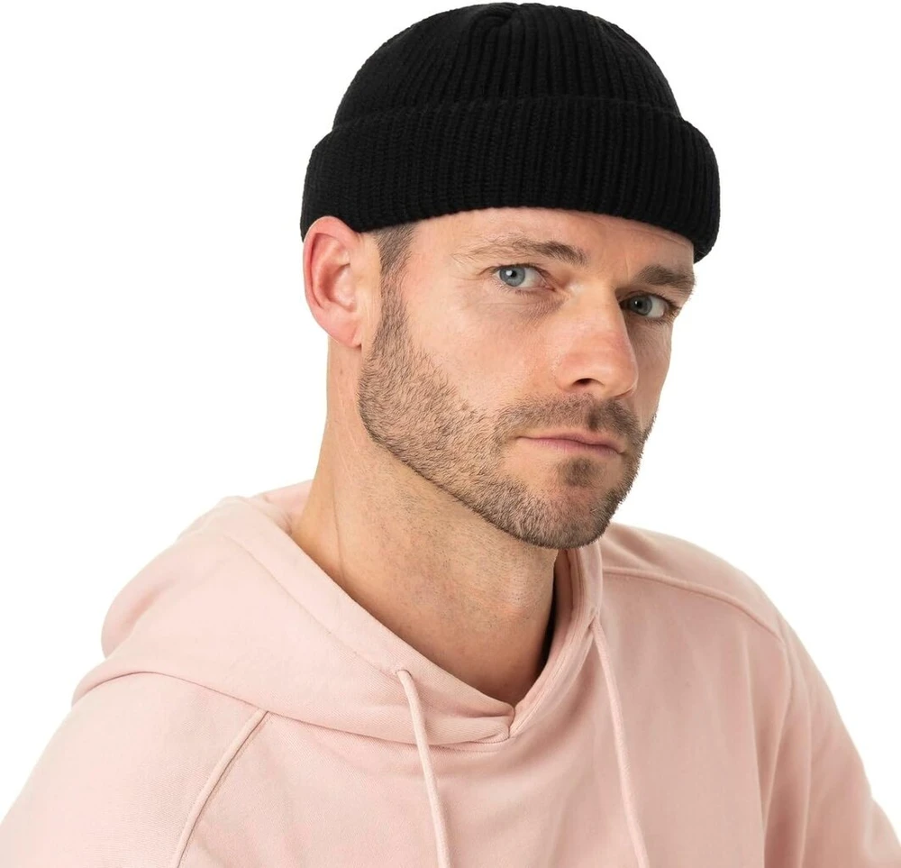 Stetson Nashville vyriška megzta docker kepurė – vienas dydis (54–60 cm) – pagaminta iš 100% merino vilnos – pagaminta Italijoje – riboto mezgimo vilnonė kepurė – vyriška kepurė rudeniui/žiemai