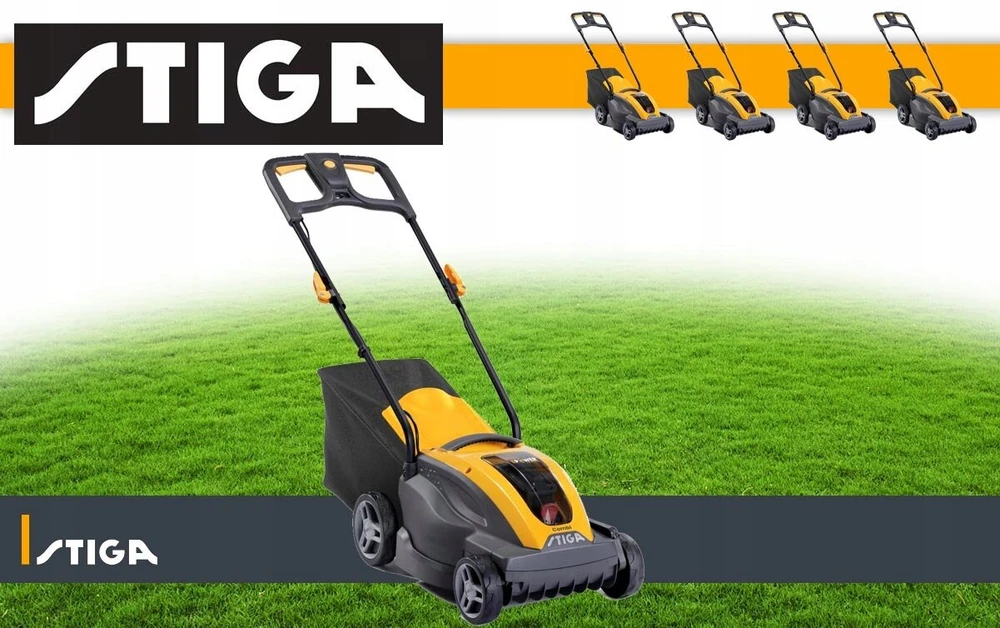 Stiga Combi 336e 2ah akumuliatorinė vejapjovė, rinkinys