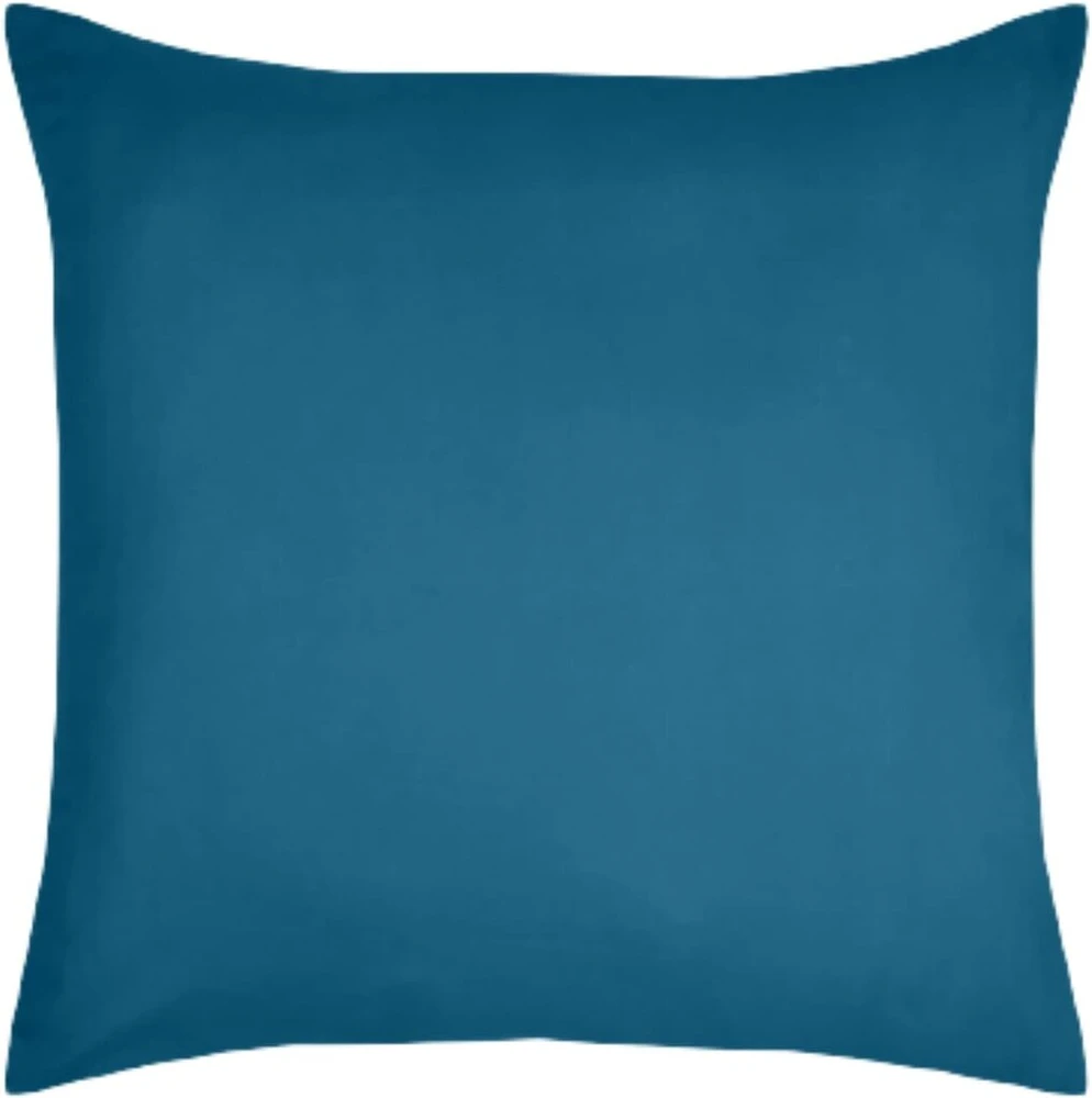 Stof - pagalvės užvalkalas - dydis 63 x 63 cm - 100% medvilnė, sertifikuota pagal oeko-tex standartą - puiki kokybė - spalva petrol - modelis eden - namų patalynė, minkšta ir patogi - unisex - unisex