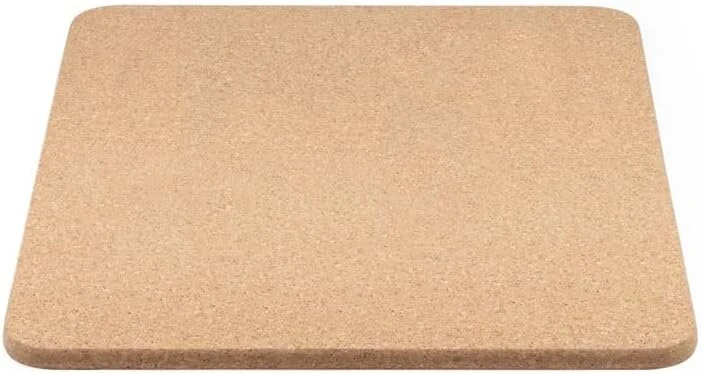 Stora kamštinė lenta 60 x 45 cm be rėmo - 15 mm storio - patikimam laikymui ir ilgalaikiam naudojimui - natūrali kamštinė lenta universali