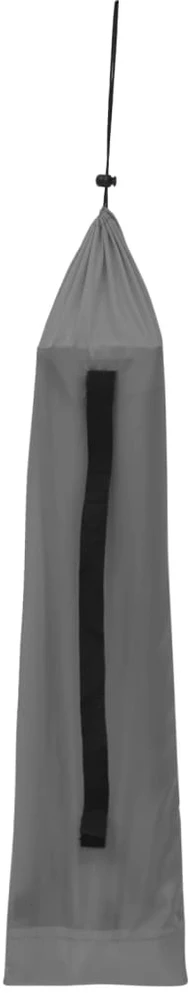 Stovyklavimo gultas, pilkas, 180x60x19cm, audinys ir plienas