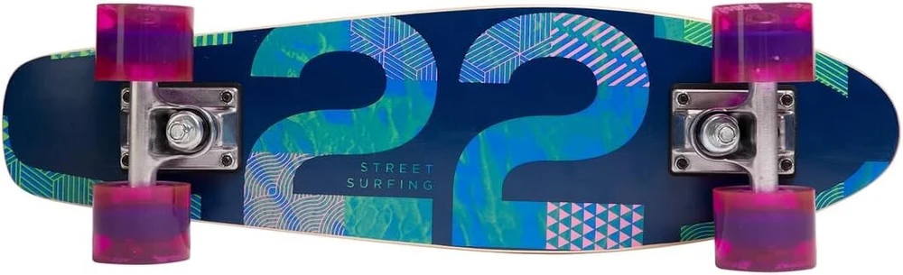 Streetsurfing Cruiser Beach Board Wood Twenty Two