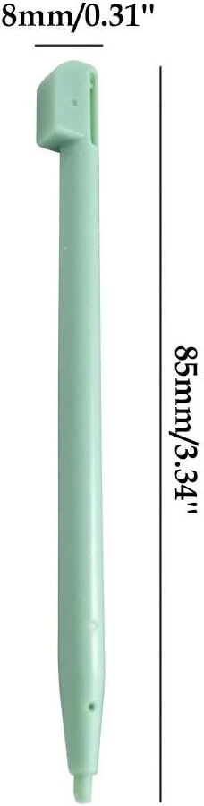 Stylus rašiklis, 10 vnt. / rinkinys, pakaitinis rašiklis, nešiojamas rašymas, parašo rašiklis, skirtas nintendo ds lite - balta, free size