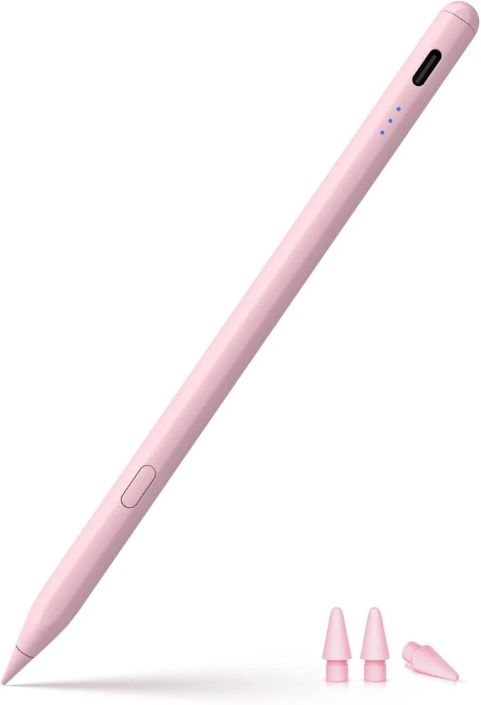 Stylus rašiklis su Usb-c įkrovimu, atmetantis delną ir jautrus pasvirimui