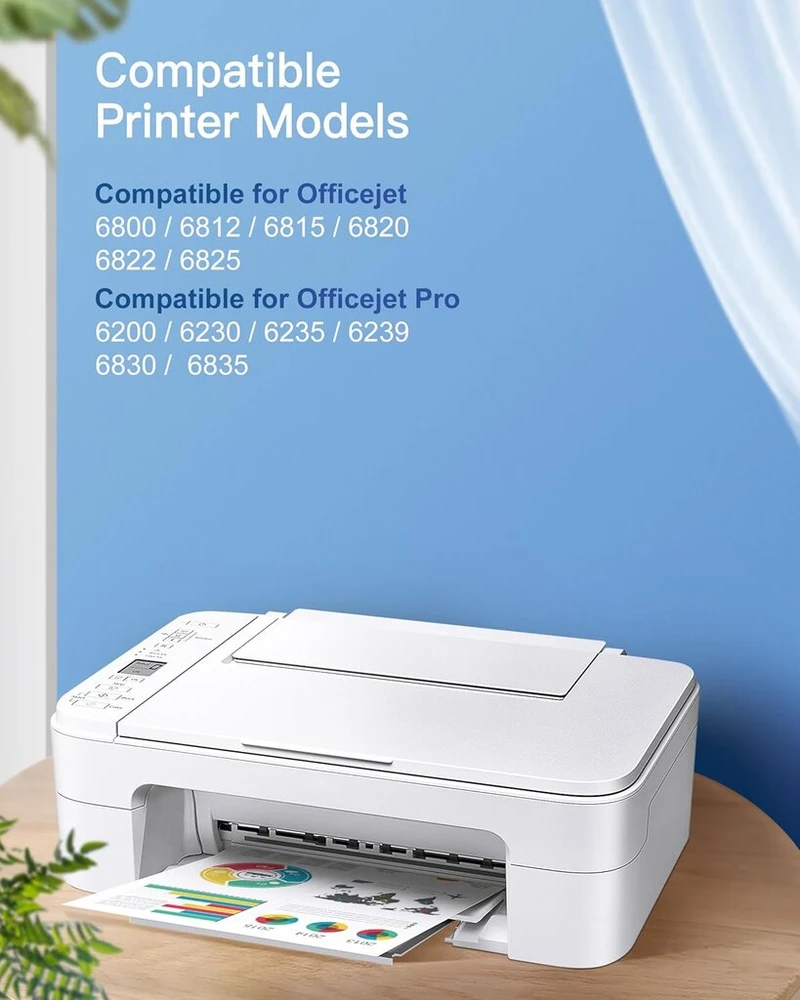 Suderinamos Hp 934xl 935xl kasetės 4 spalvų rinkinys