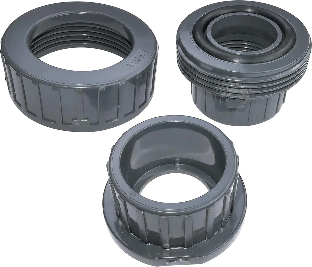 Sujungimas su O-žiedu vamzdžiams Ø40mm / 1 1/4" vidinis sriegis