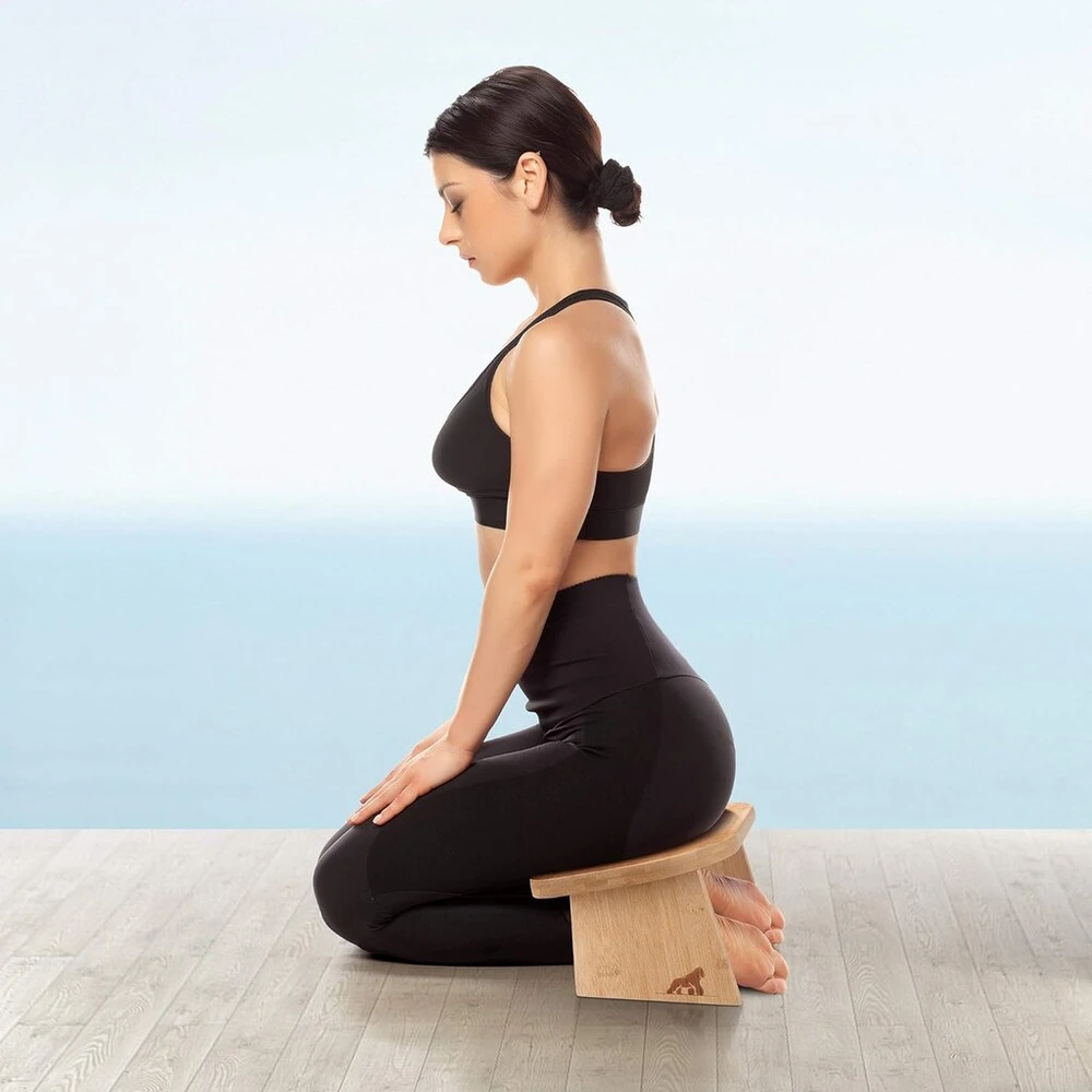Sulankstomas meditacijos suolas jogos pratimams