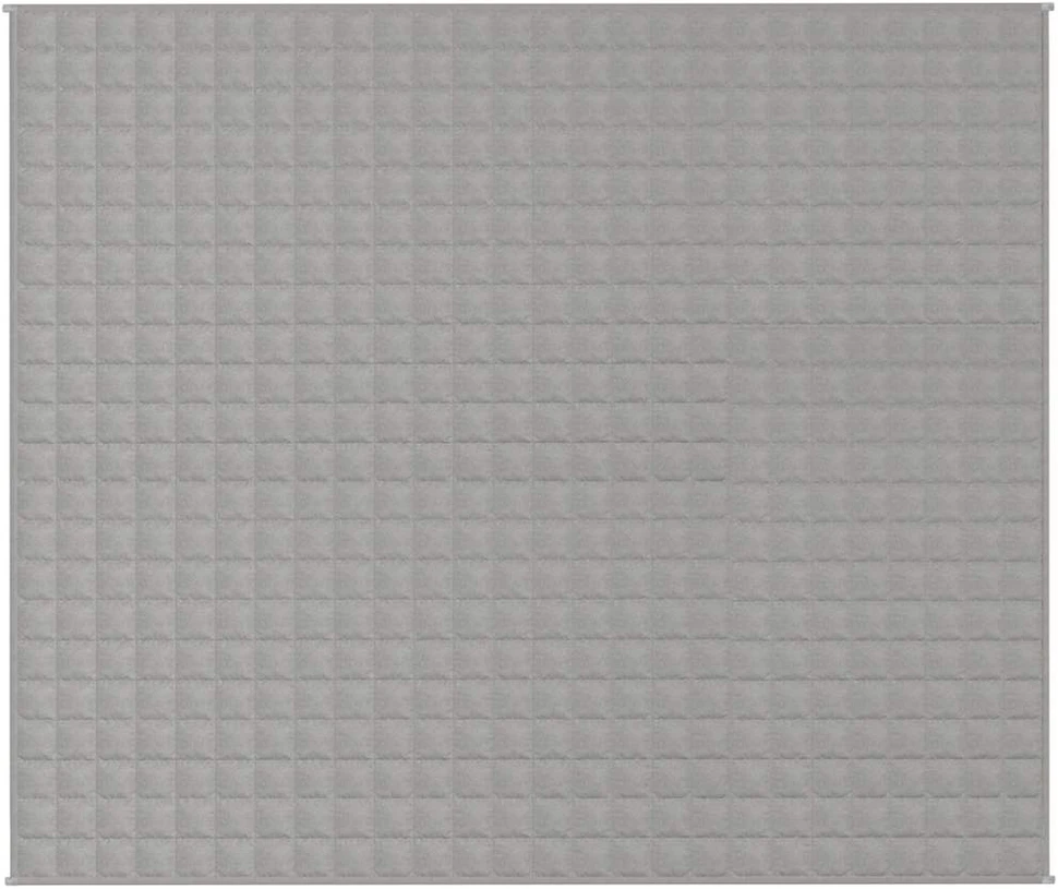 Sunki antklodė, pilkos spalvos, 220x260cm, audinys, 11kg