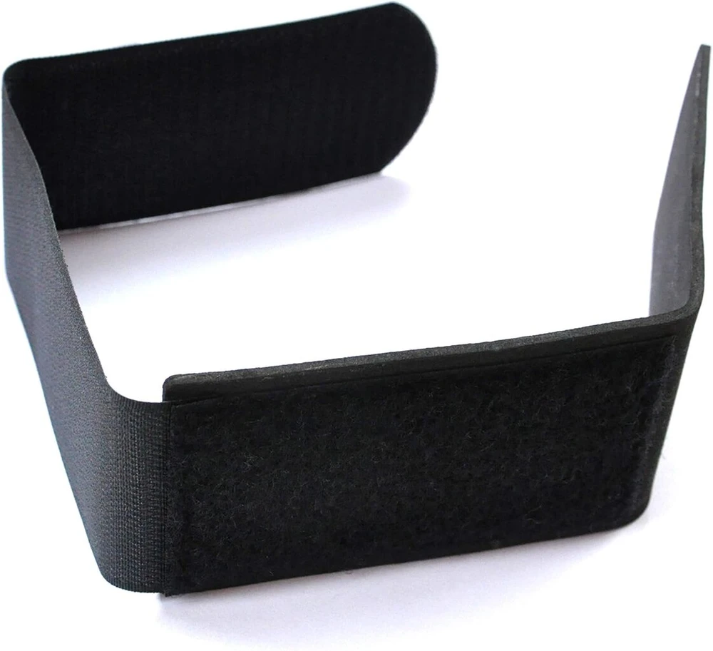 Sunmondo 2 x slidinėjimo juostos – slidinėjimo velcro lipdukai – slidinėjimo jungtys slidėms apsaugoti, kad galėtumėte surišti slides kartu, aukščiausios kokybės (juodos)