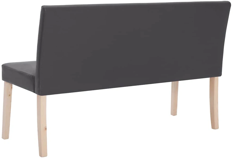 Suoliukas, pilkas, 139,5cm, dirbtinė oda