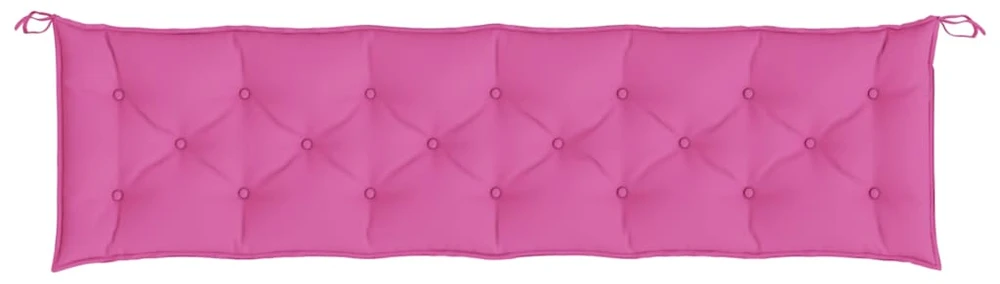 Suoliuko pagalvėlės, 2vnt., rožinės, 200x50x7cm, audinys