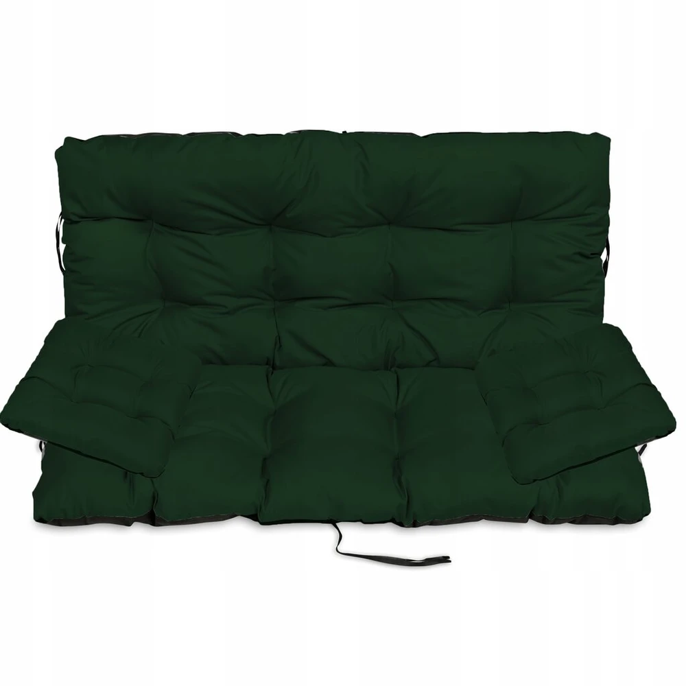 Superkissen24 Lauko sodo pagalvėlės, pririšamos prie sūpynių suoliuko 180x60x50 +2 Jaśki 45