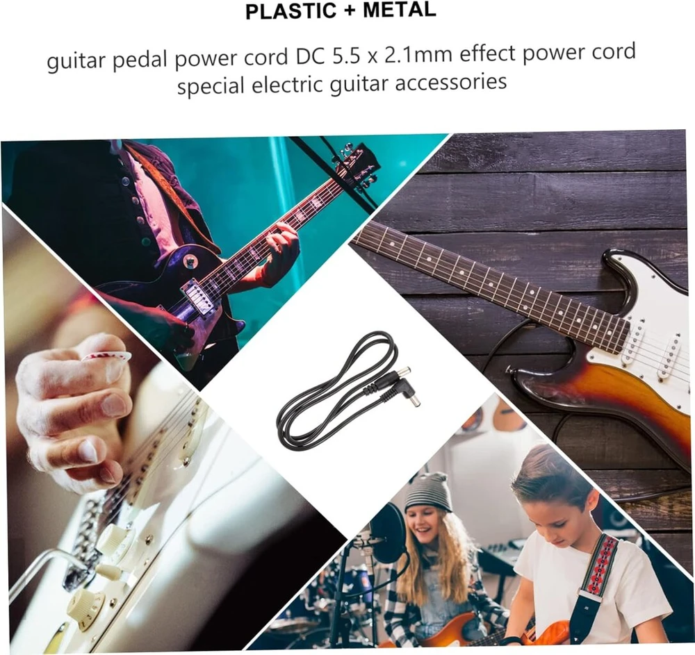 Supvox 12 x gitaros maitinimo kabelis pedalams, maitinimo skirstytuvas, efektų pedalų maitinimo kabelis, maitinimo kabelis pedalų plokštėms, gitaros dalys, elektrinės gitaros pedalas, gitaros laidas, plastikinis Dc