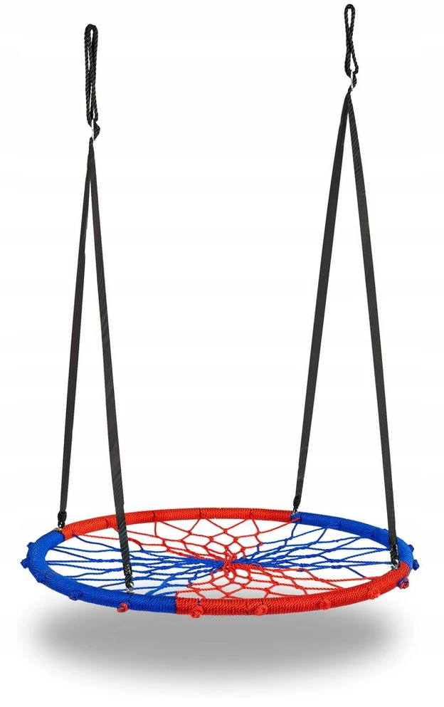 Sūpynės GANDRO LIZDAS 95cm + ŽMOGAUS VORO KAMUOLYS DOVANŲ