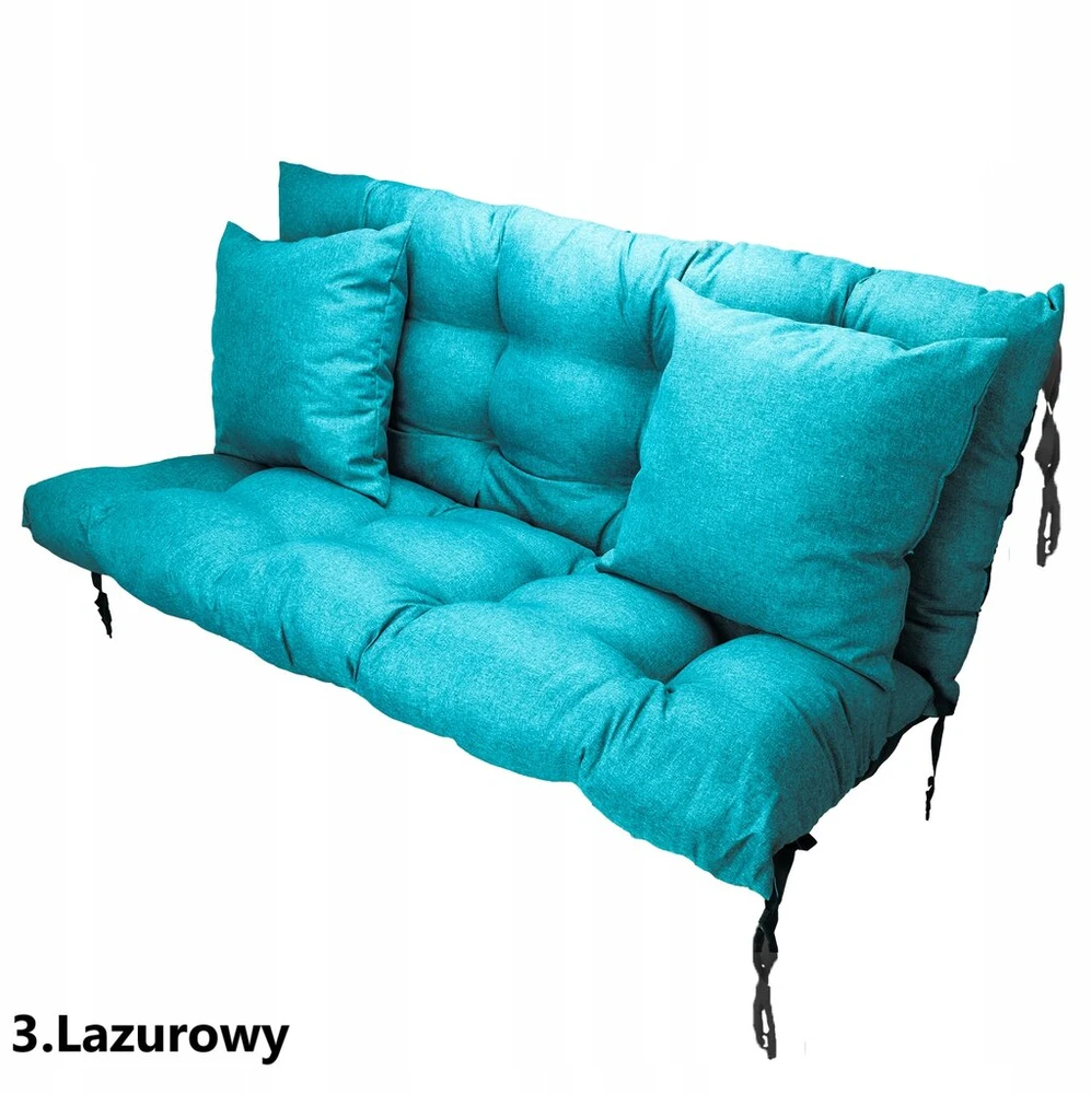Sūpynių pagalvėlė 100x55x55 + nemokamas linas