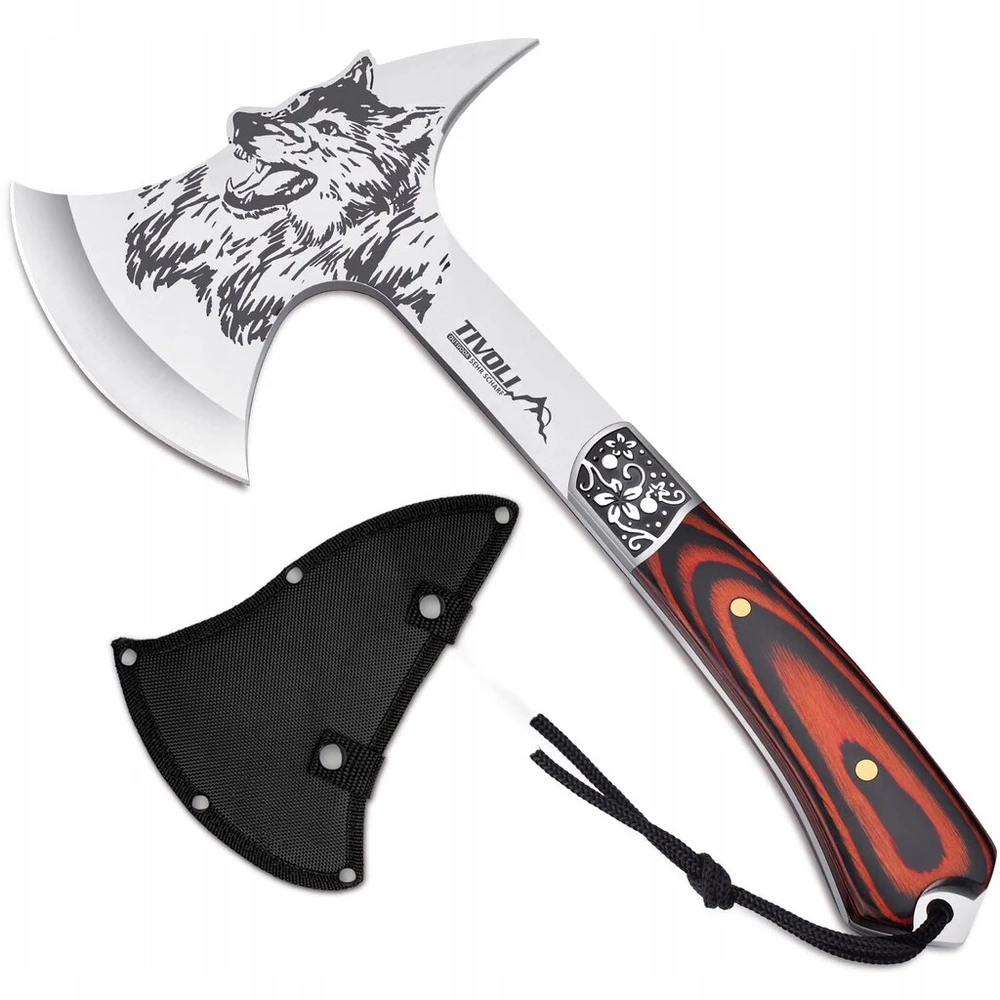 Survival kirvis malkoms, stovyklavimui, žygiams