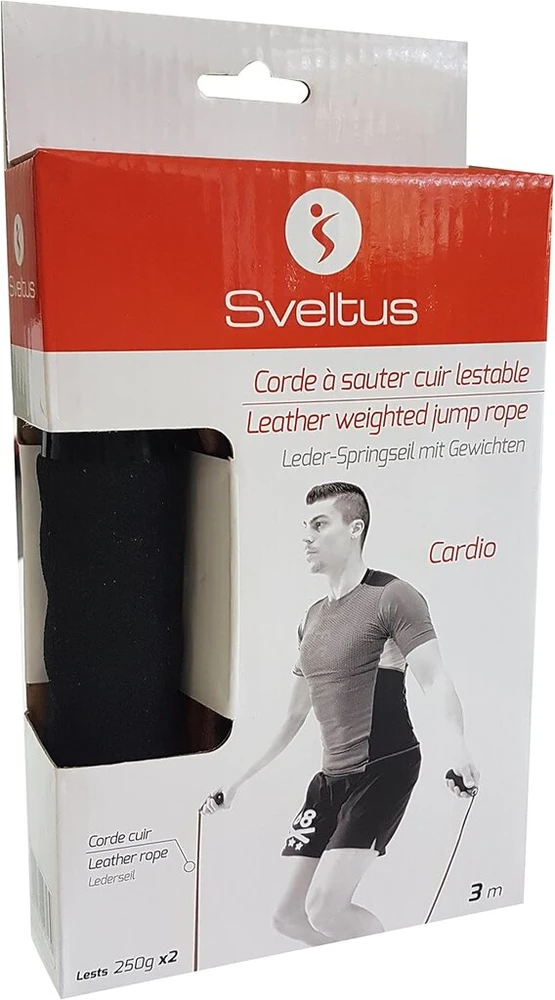 Sveltus odinė reguliuojama 500g unisex suaugusiųjų šokdynė, ruda