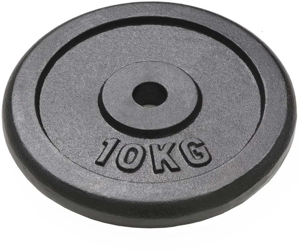 Svoriai, 4vnt., 2x10kg+2x5kg, ketus