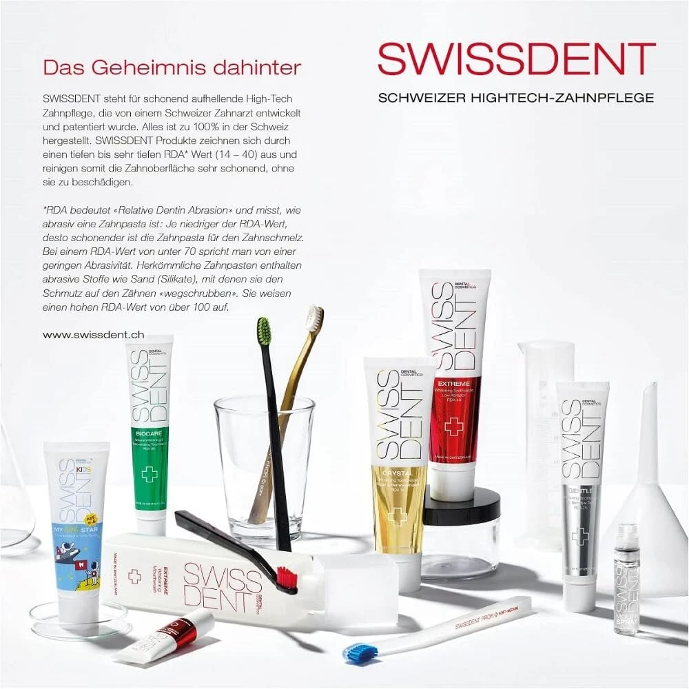 Swissdent Crystal dantų kremas 50 ml