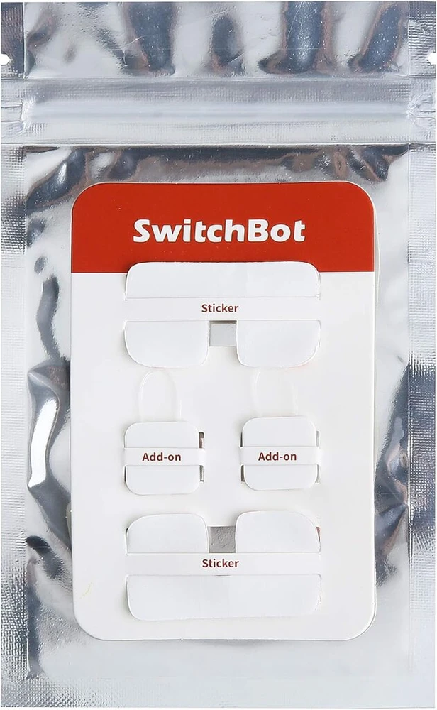Switchbot dvipusė lipni juosta, 4 vnt., stipri