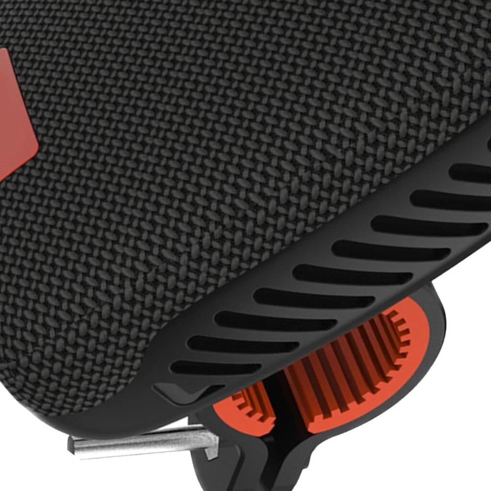 Kompiuterio kolonėlės Sxhlseller Bluetooth kolonėlė ant vairo, vandeniui atspari lauko kolonėlė su dvigubu susiejimu, belaidė dviračio kolonėlė, skirta važinėtis dviračiu, dušams (juoda)