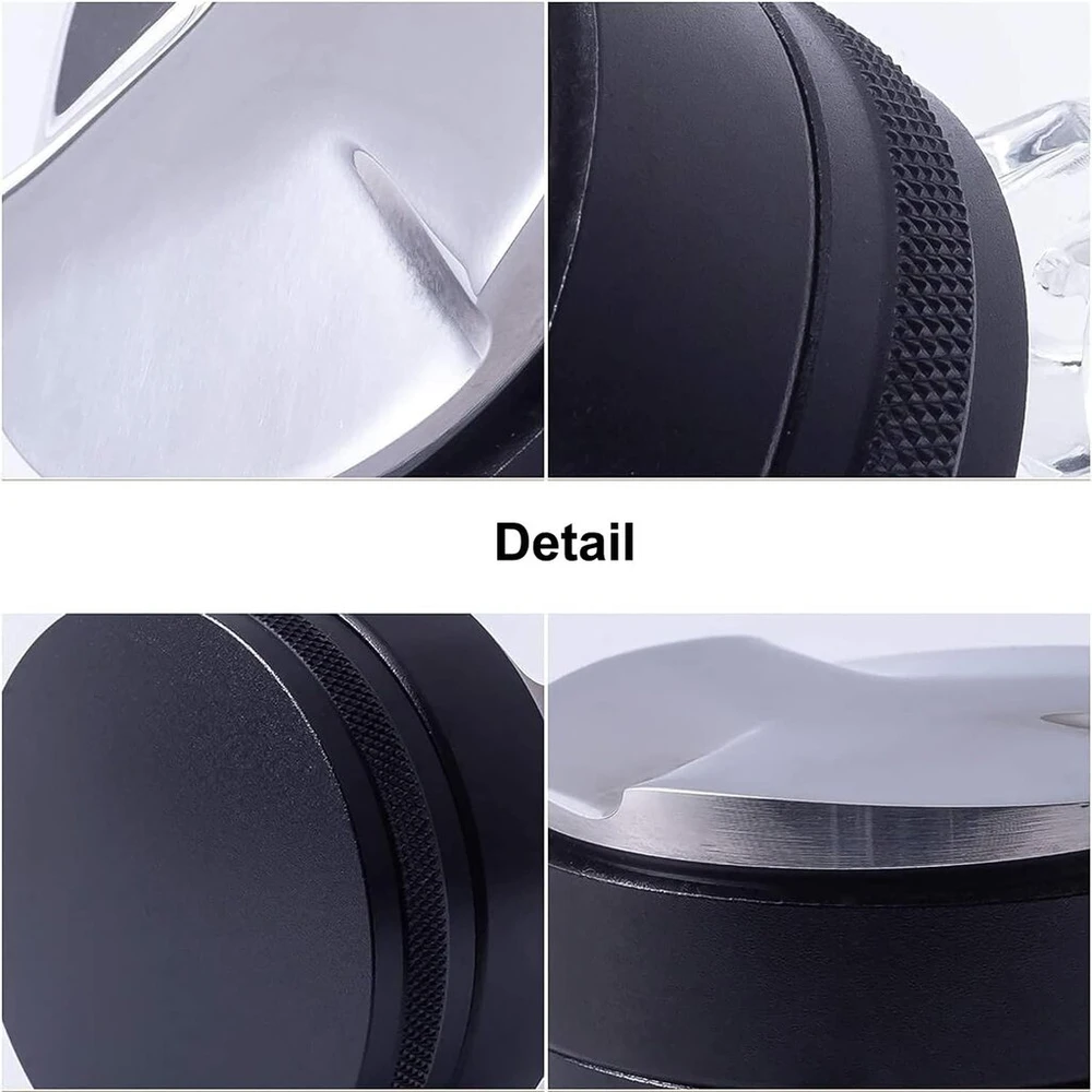Szkkqkj skirstytuvas 51 mm, filtro laikiklio priedai, skirstytuvas, 304 nerūdijančio plieno lygintuvas 51 mm, įrankis maltos kavos išlyginimui