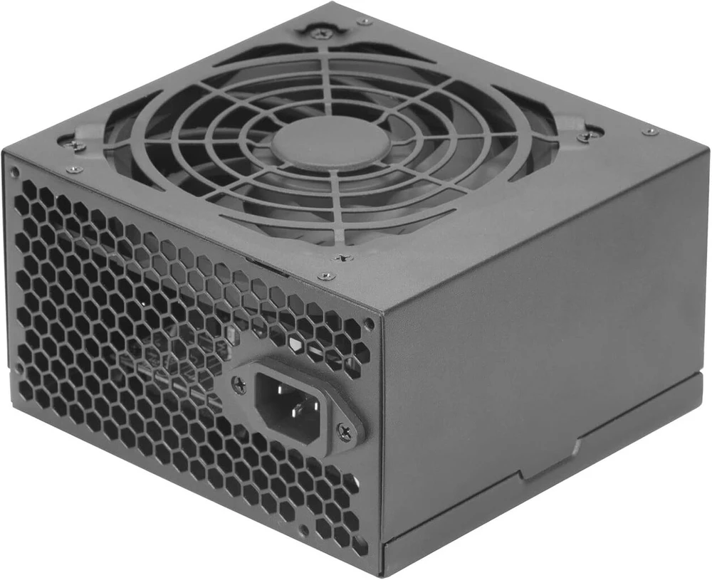 Tacens Anima Apiii600 maitinimo šaltinis Pc Atx 600 W, Smd technologija 85% Bronze 12 V, itin tylus 12 cm ventiliatorius, juodas