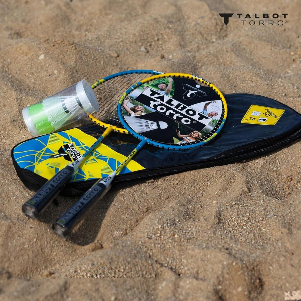 Talbot Torro unisex jaunimo badmintono rinkinys 2 Attacker Junior