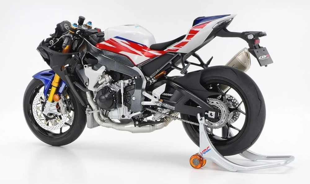 Tamiya 14141 1:12 Honda Cbr 1000rr-r Fireblade Sp 30th - tiksli kopija, plastikinis modelis, rankdarbiai, modelio rinkinys, surinkimas, nedažytas, įvairiaspalvis