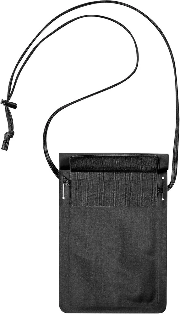 Tatonka Neck Pouch Wp vandeniui atsparus dėklas mobiliajam telefonui su kaklo dirželiu ir permatomu, lietimui jautriu ekranu Ipx7, matmenys: 21 x 14 cm