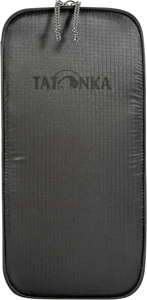 Tatonka Sqzy Pouch L 3.5 L pakavimo kubas, itin lengvas pakavimo krepšys su užtrauktuku ir atlenkiamu dangteliu, idealiai tinka kelioninio bagažo rūšiavimui, 3.5 litrai, be Pfas/pfc, juodas