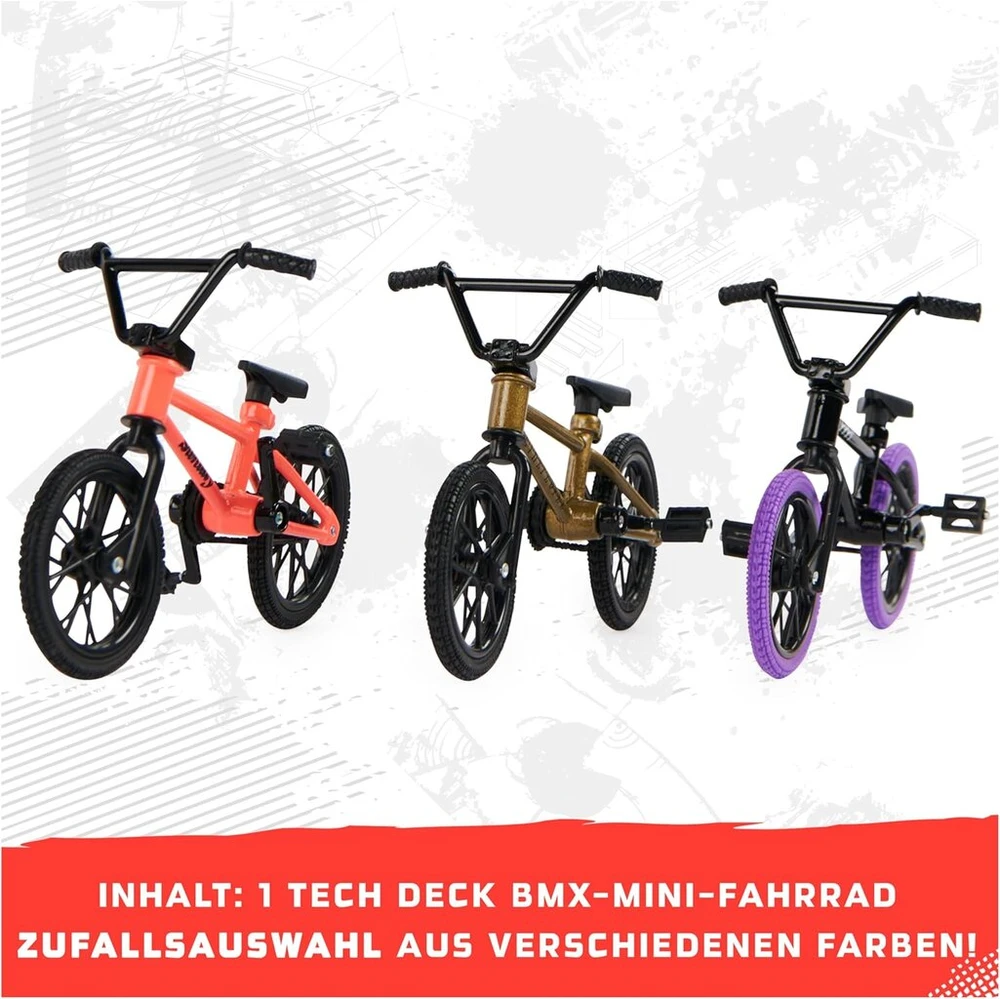 Tech Deck Bmx mini dviratukas su tikroviškais dizainais