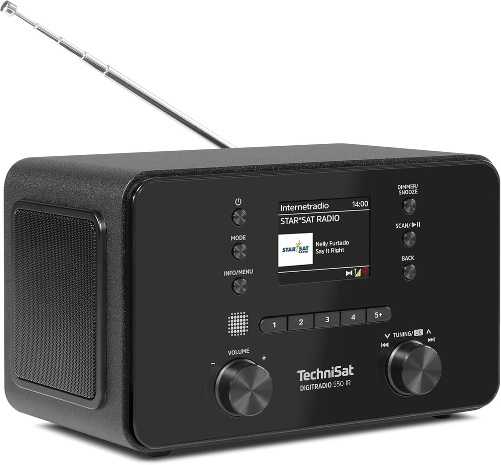 Technisat Digitradio 550 Ir internetinis radijas, Dab+, Fm, Bluetooth
