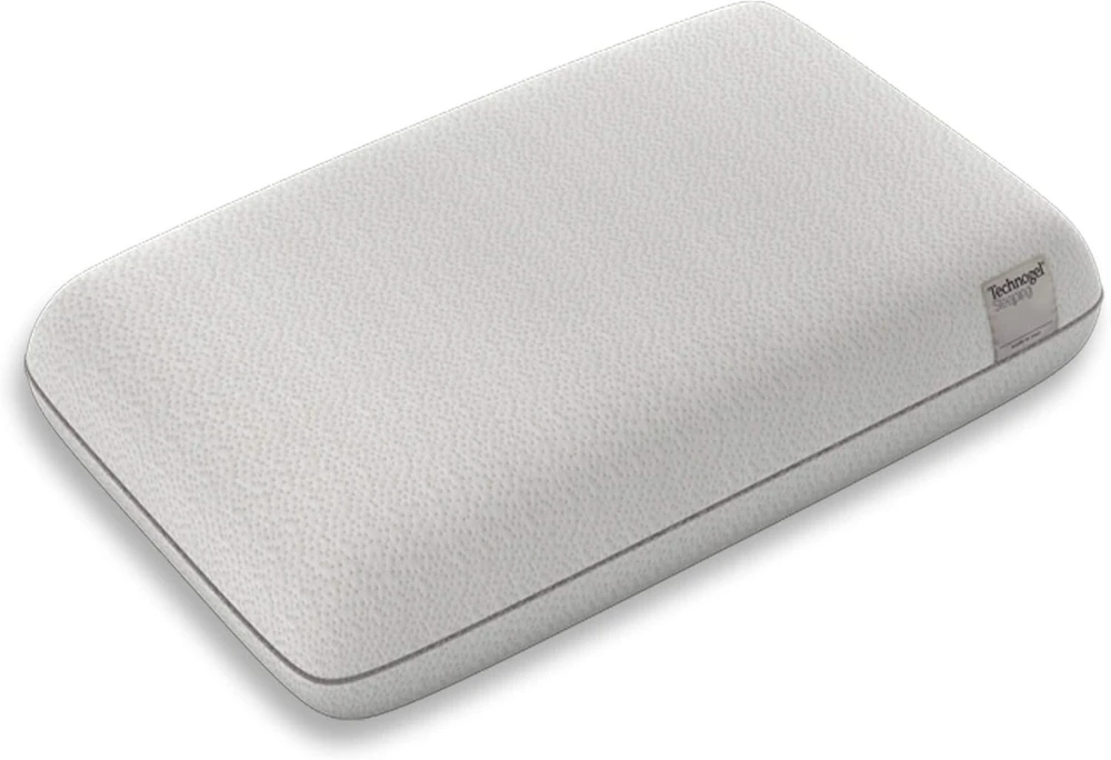 Technogel® Deluxe ortopedinė kaklo atramos pagalvė - patentuota, netoksiška ir sertifikuota - hws gelinė pagalvė nugaros ir šoninio miego mėgėjams, įskaitant pagalvės užvalkalą 66 x 40 x 14 cm