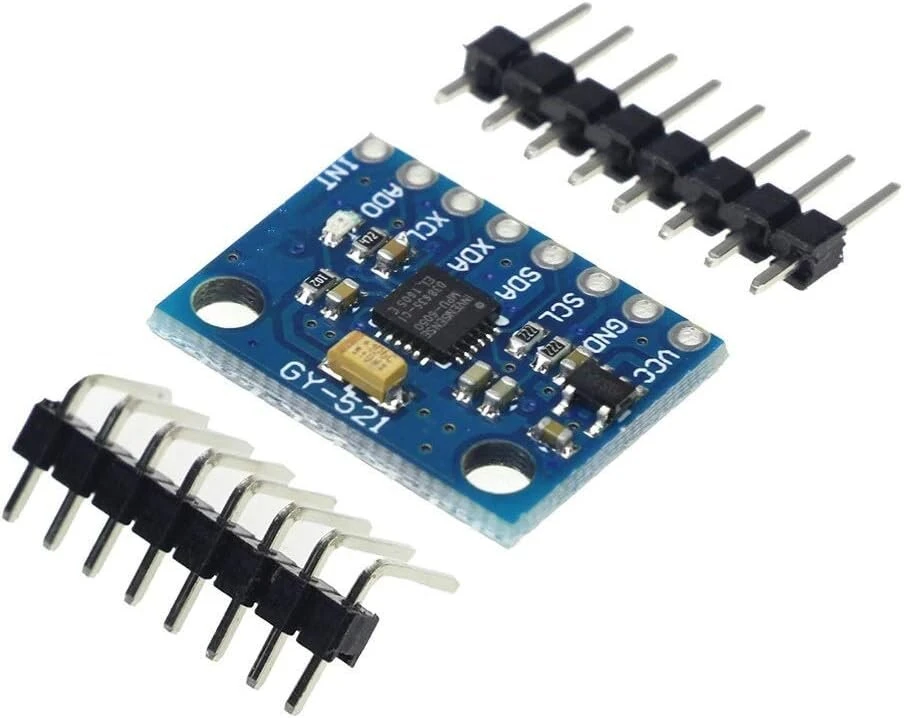 Tecnoiot Gy-521 6dof Mpu-6050 3 ašių akselerometras ir perjungimo modulis, 2 vnt.