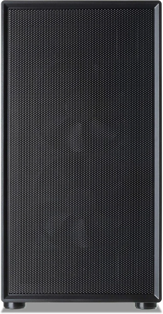 Tecware nexus air m2 mini tower case juodas/baltas matx korpusas su 3 120 mm ventiliatoriais, juodas