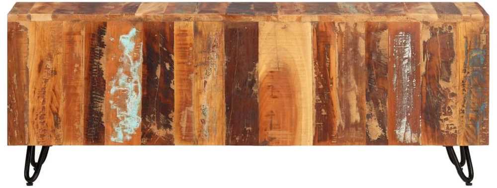 TV staliukas Televizoriaus spintelė, 110x30x40cm, perdirbta mediena