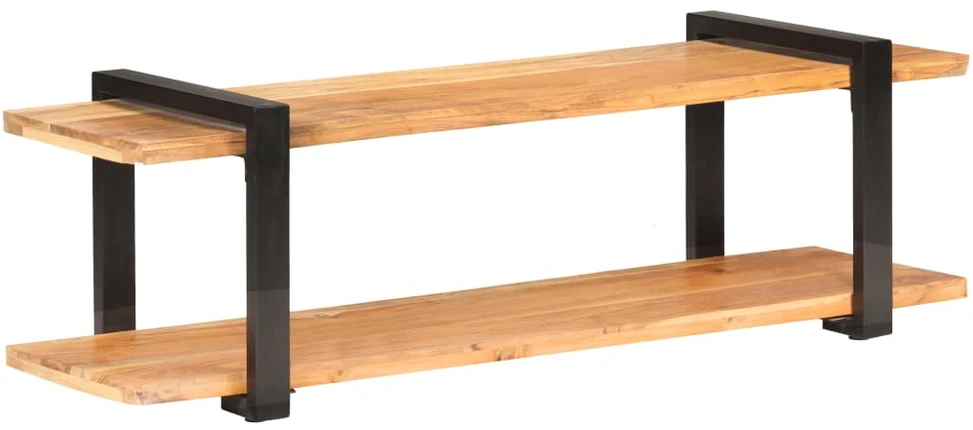 TV staliukas Televizoriaus spintelė, 130x40x40cm, akacijos medienos masyvas