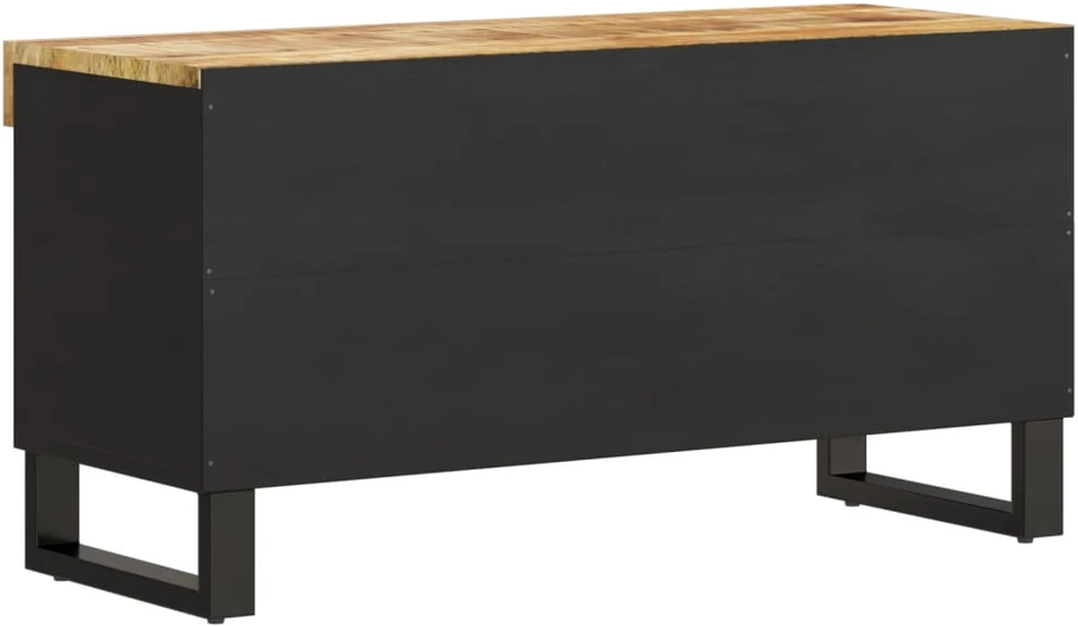 Televizoriaus spintelė, 85x33x43,5cm, mango medienos masyvas
