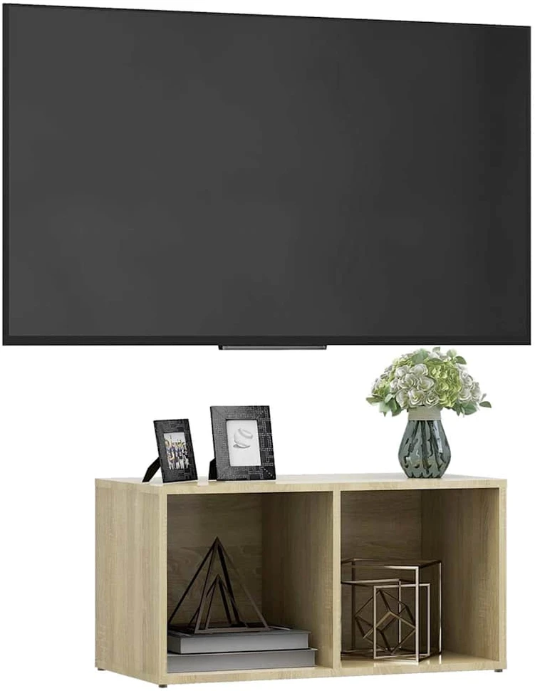 TV staliukas Televizoriaus spintelė, ąžuolo, 72x35x36,5cm, apdirbta mediena