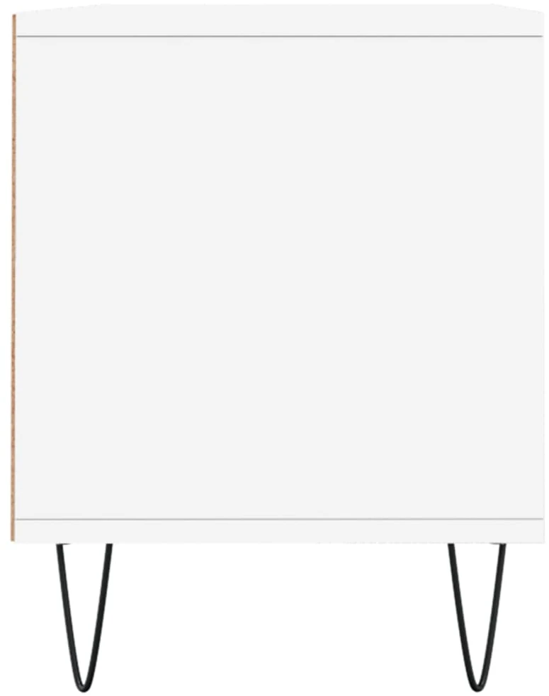 TV staliukas Televizoriaus spintelė, balta, 100x34,5x44,5cm, mediena