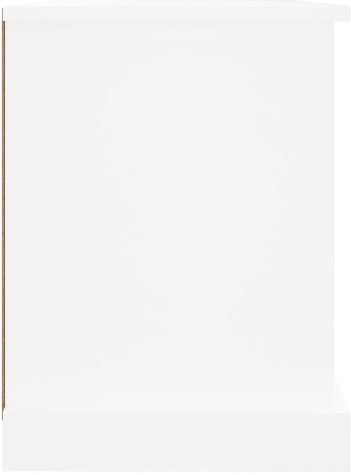 TV staliukas Televizoriaus spintelė, balta, 73x35,5x47,5cm, apdirbta mediena