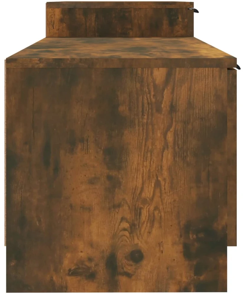 TV staliukas Televizoriaus spintelė, dūminio ąžuolo, 158,5x36x45cm, mediena