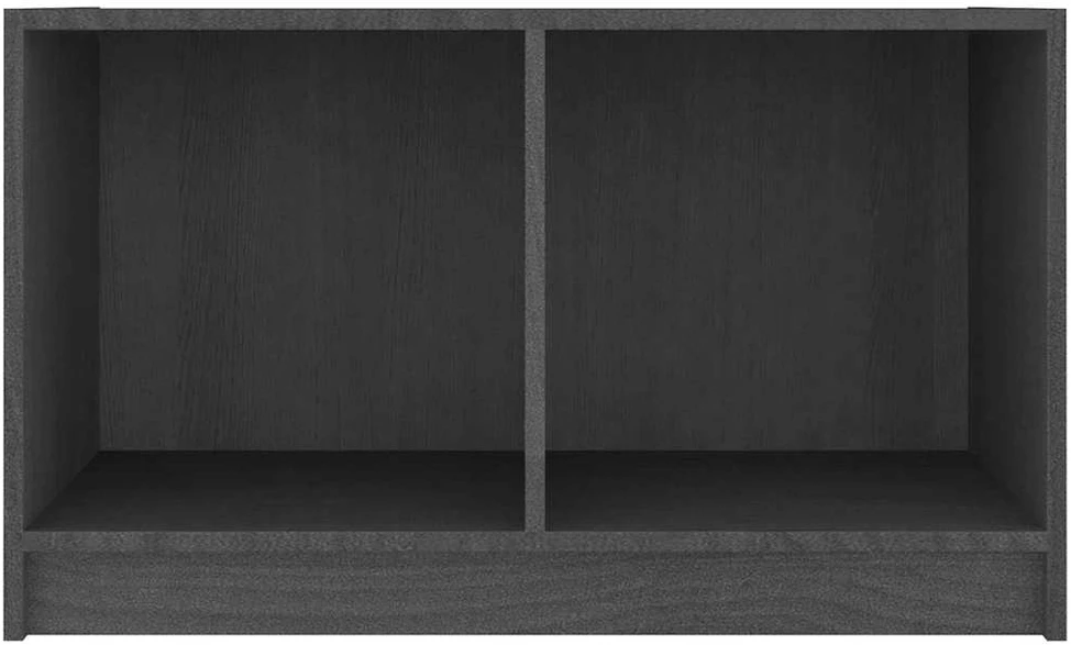 TV staliukas Televizoriaus spintelė, pilka, 70x33x42cm, pušies masyvas