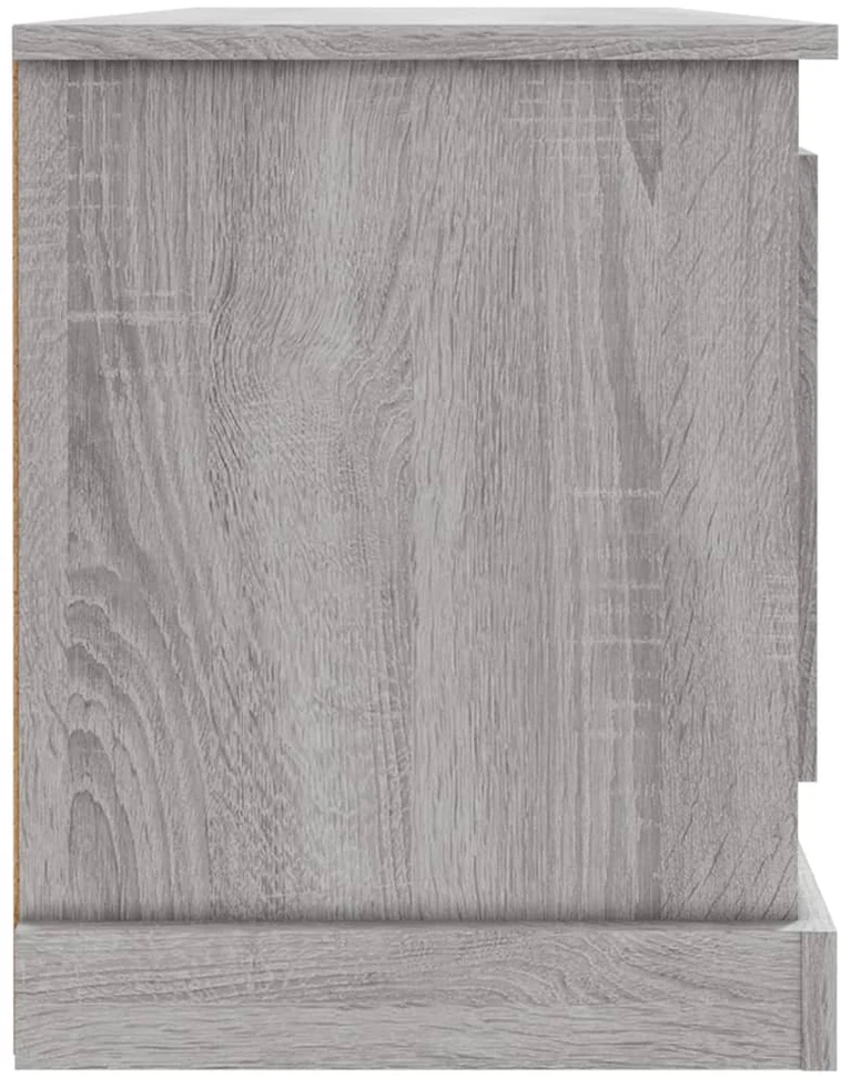 TV staliukas Televizoriaus spintelė, pilka ąžuolo, 100x35,5x45cm, mediena